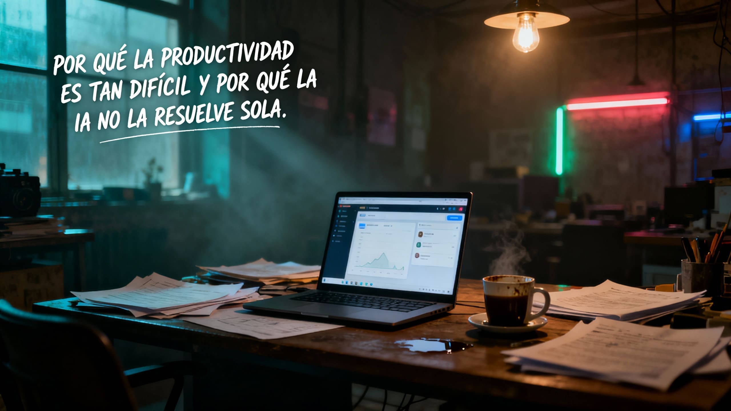 Por qué la productividad es tan difícil y por qué la IA no la resuelve sola